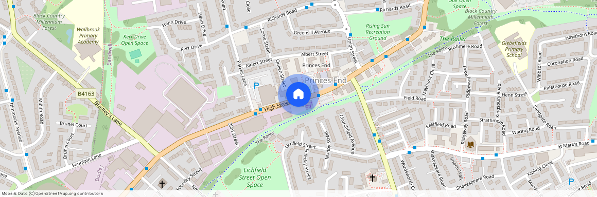 Princes End High Street, Tipton DY4