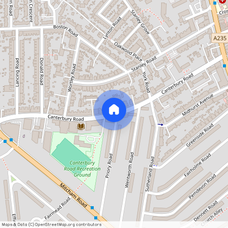 Canterbury Road, Croydon, CR0