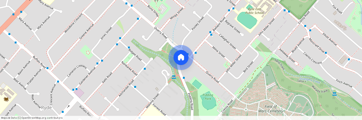 1 Pidding Road, Ryde 2112, New South Wales