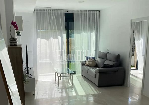 Furnished ground floor duplex apartment with 2 independent entrances in Finestrat, Alicante, Costa Blanca