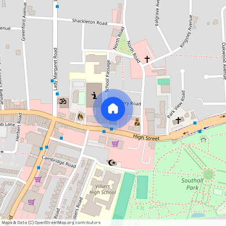 School Passage, UB1, Southall