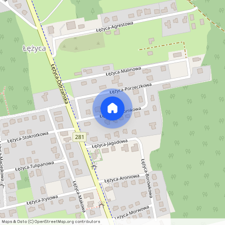 Łężyca, Zielona Góra, lubuskie, Płoty