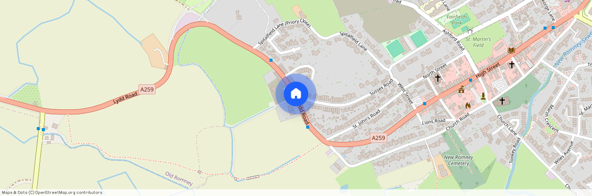 1 Rother Cottages, Lydd Road, New Romney