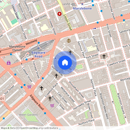 Crawford Mansions, London, W1H