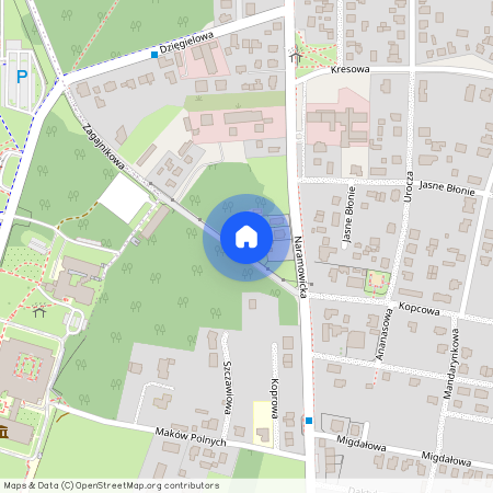 ul. Zagajnikowa, Umultowo, Stare Miasto, Poznań, wielkopolskie