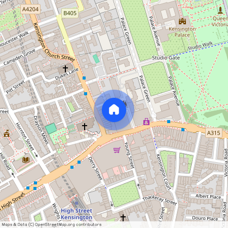 Old Court Place, Kensington, London, W8