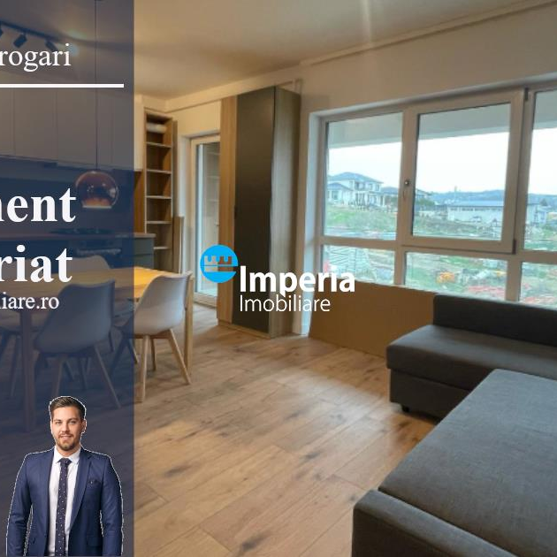 Inchiriez apartament 2 camere, open space, Complex 7 Moon Sorogari - Fotografie 1