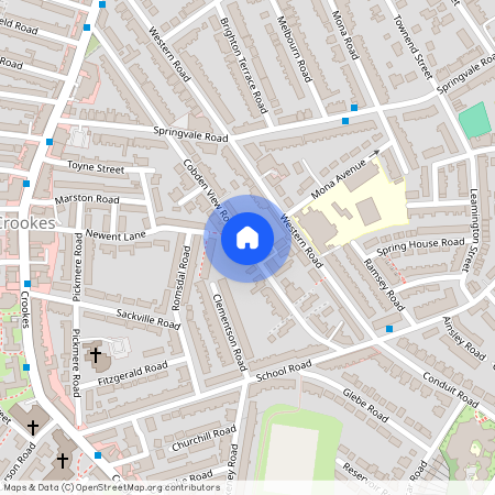 Cobden View Road, S10, Sheffield