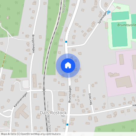 Brunnsvägen, Dals Rostock