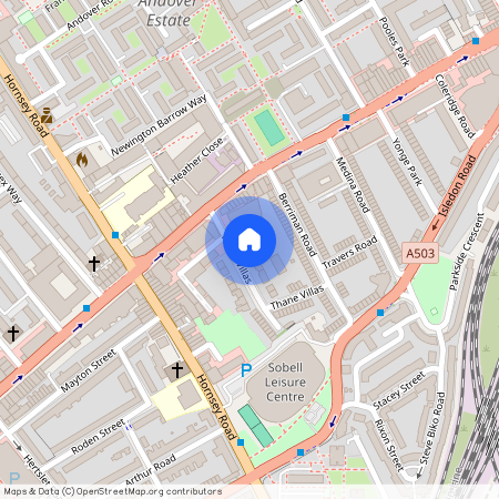 Thane Villas, Finsbury Park, Greater London, N7