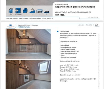 3 Zimmer, 64 m² - Photo 1