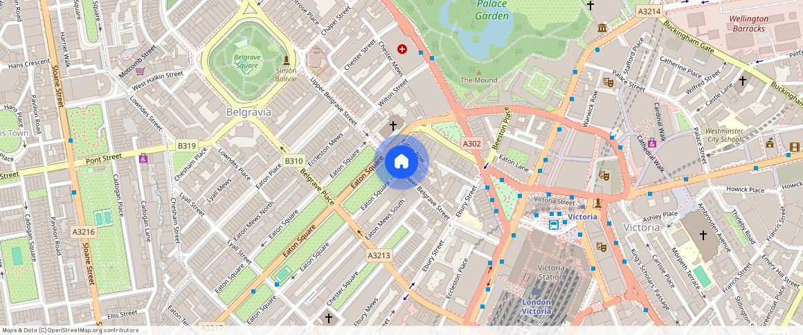 Eaton Square, Belgravia, SW1W 9DA, London