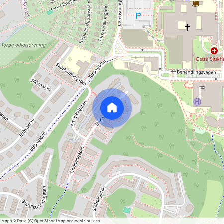 Björkekärr, Göteborg, Västra Götaland, Smögengatan 36 .