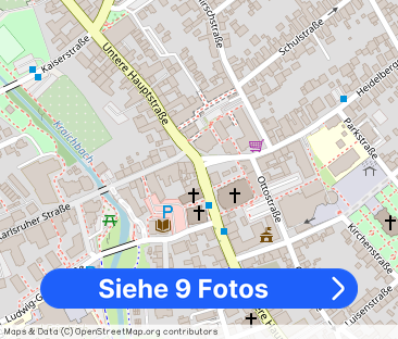 Exklusives möbliertes Apartment mit großer Terrasse, Einbauküche un... - Foto 1