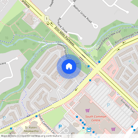 Erin Mills, 701-2155 Burnhamthorpe Road West, Mississauga