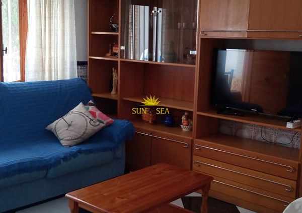 GROUND FLOOR RENTAL IN TORRE DE LA HORADADA, 3 BEDROOMS AND 2 BATHROOMS