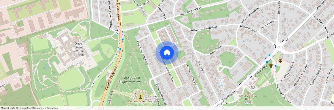 Oranjebuurt, 3818 ZK, Prins Willem-Alexanderlaan, Amersfoort