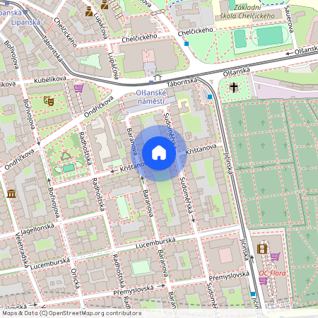 Křišťanova, Praha 3 - Žižkov