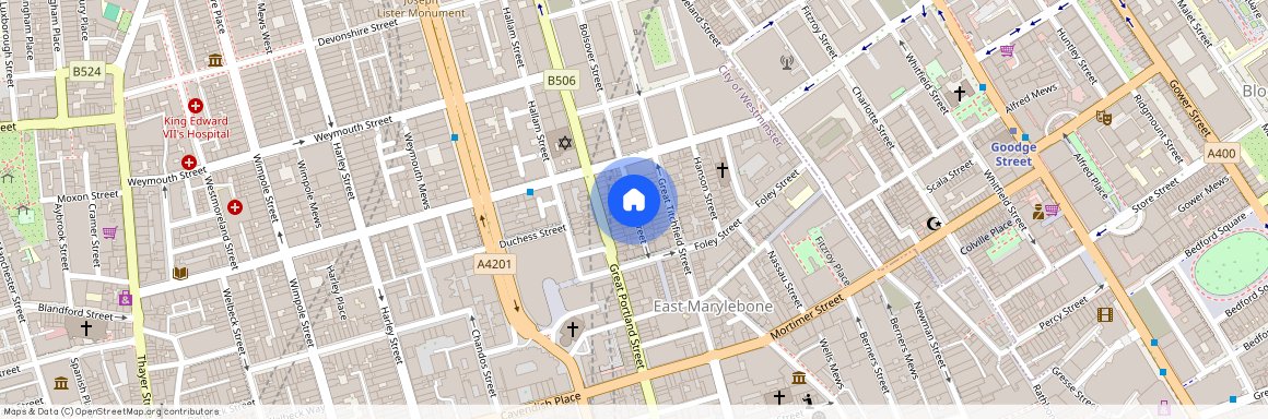 Gosfield Street, London, W1W