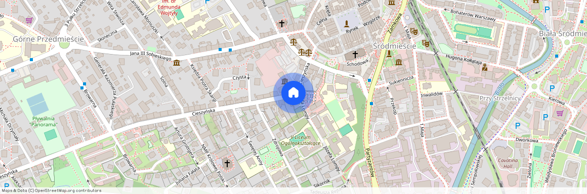 ul. Cieszyńska, Osiedle Słoneczne, Bielsko-Biała, śląskie