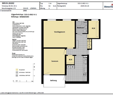 Smultrongatan 1D, Lomma - Foto 2