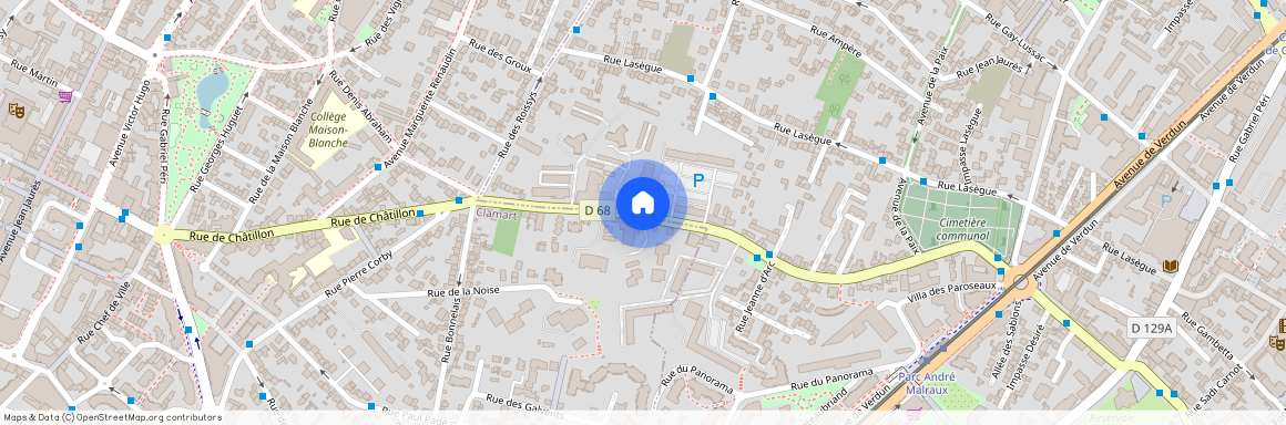 HAUTS-DE-SEINE (92), - ILE-DE-FRANCE, CHATILLON (92320)