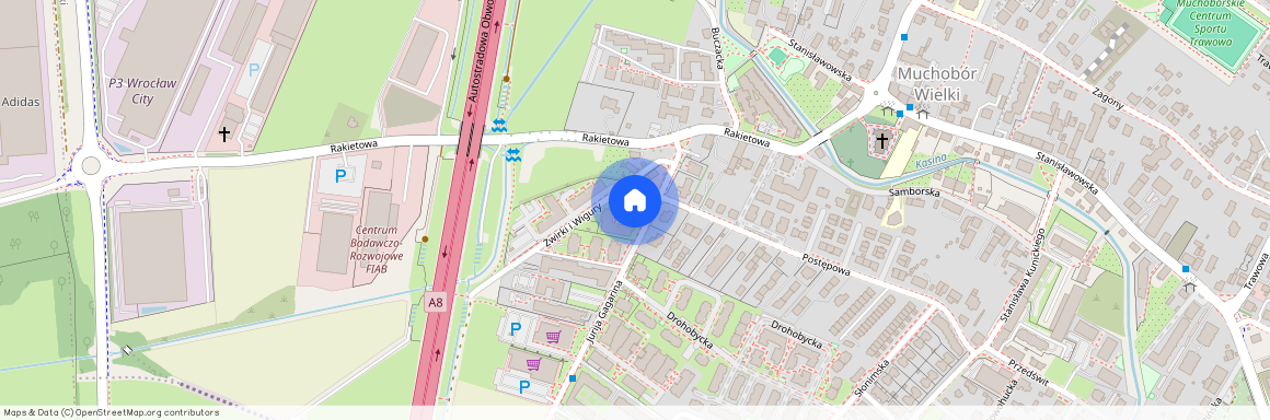 ul. Żwirki i Wigury 4, Muchobór Wielki, Fabryczna, Wrocław, dolnośląskie