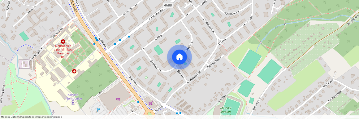 Školská, Karviná - Ráj, Moravskoslezský kraj