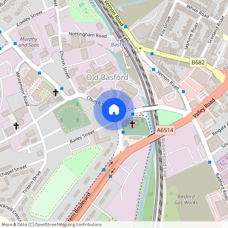 Church Street, Nottingham, Nottinghamshire, NG6