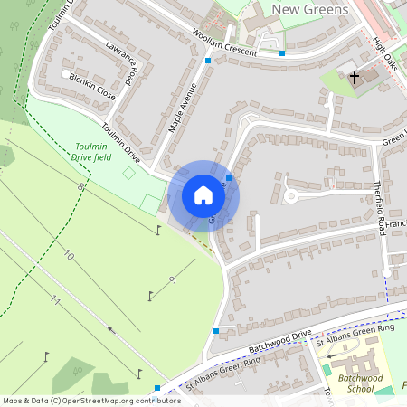 Green Lane, St. Albans, Hertfordshire, AL3