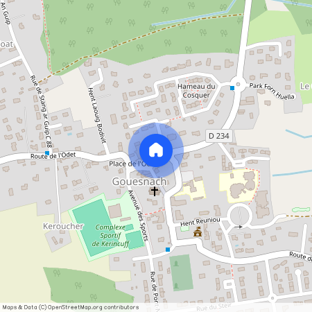 BRETAGNE, FINISTERE (29), 29950, Gouesnach