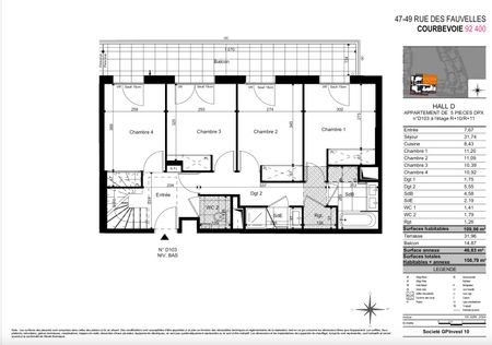 Duplex • Faubourg de l'Arche - Photo 2