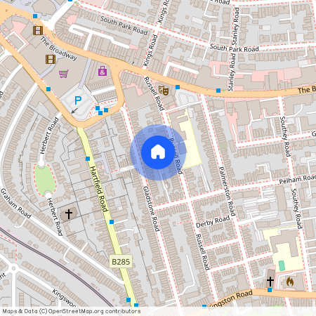 Russell Road, Wimbledon, London, SW19