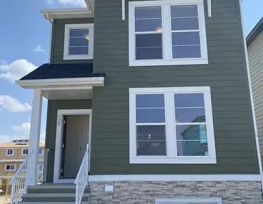 New Build Detached House 3 bedroom 2.5 bath double garage | 58 Versant View Southwest, Calgary - Photo 1