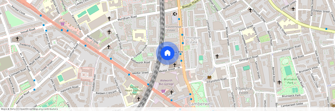 Scena Way, Wing Of Camberwell, Camberwell, London, SE5