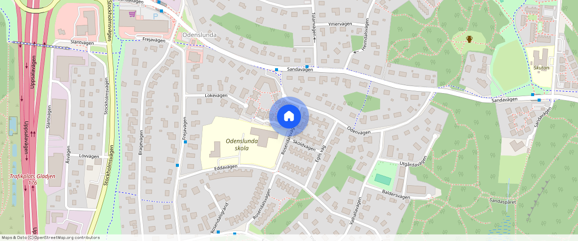 Bollstanäs, Upplands Väsby, Stockholm, Rosendalsvägen 37