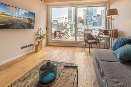 City-Residence: Tolle Penthouse-Wohnung mit Skylineblick und Dachterrasse - Foto 3