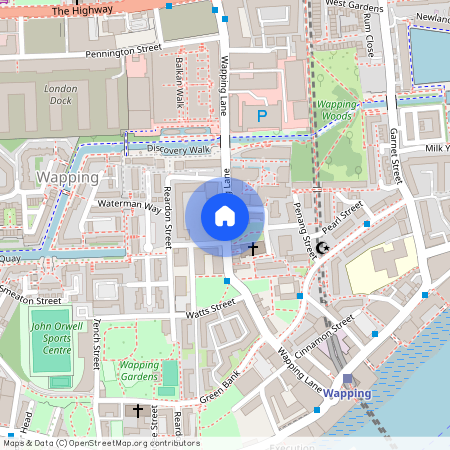 Wapping, E1W, London