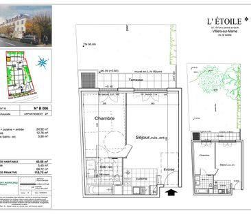 location Appartement T2 DE 45m² À VILLIERS SUR MARNE - Photo 5