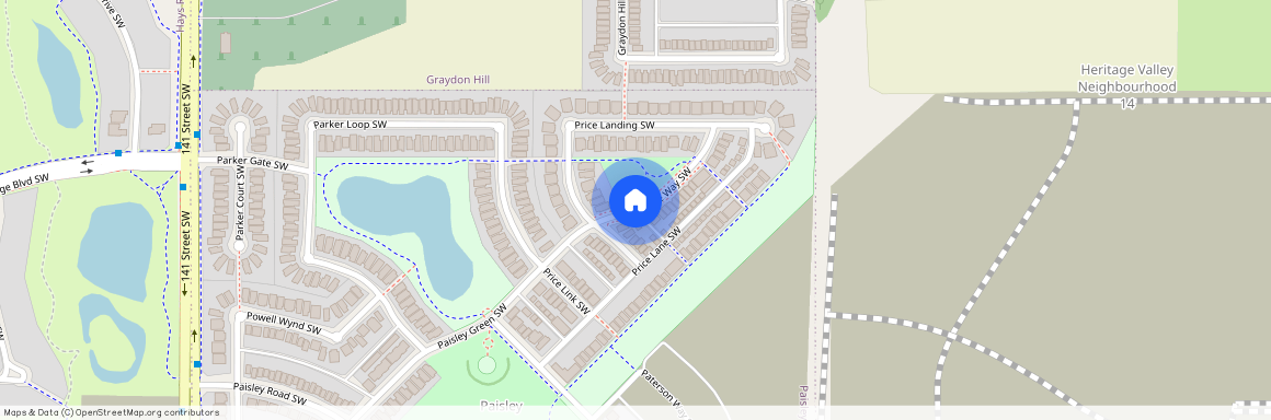 Price Way/Price Lane/ Price Link, Edmonton, AB, Paisley