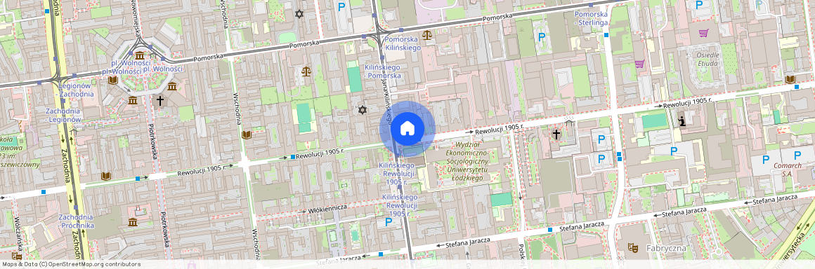 ul. Rewolucji 1905 r., Fabryczna, Śródmieście, Łódź, łódzkie