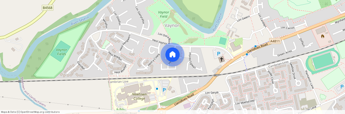 Heol Y Nant, Newtown, Powys, SY16