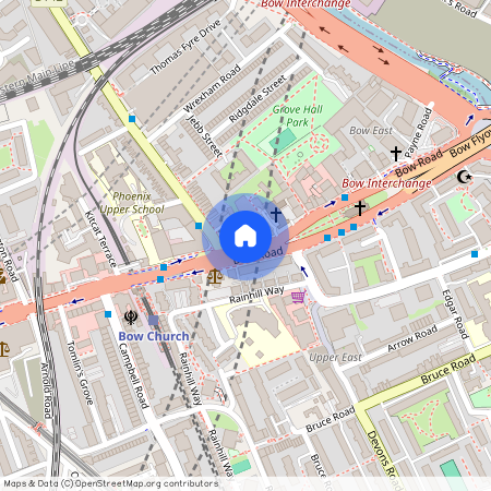 Bow Road, Bow, Stratford, London, E3 2SG