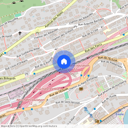 Rue des parcs, 85 Neuchâtel, Neuenburg
