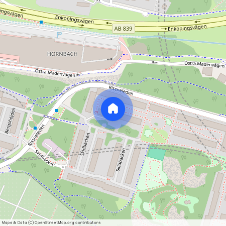 Hallonbergen, Rissneleden 87