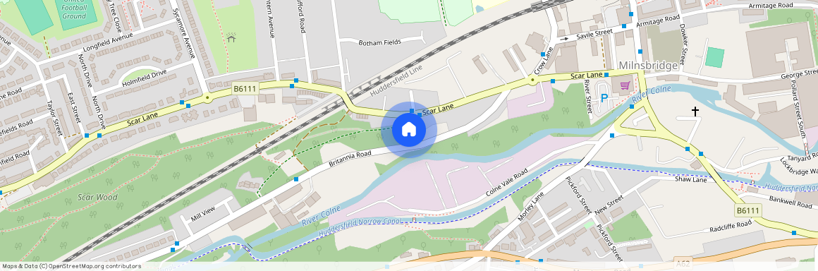 Woodside Cottages, Milnsbridge, Huddersfield, West Yorkshire, HD3