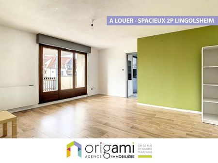LINGOLSHEIM - Grand et joli 2P - Photo 3