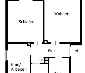 3 Zimmer Wohnung mit Balkon in ruhiger Lage in Rüningen - Foto 6