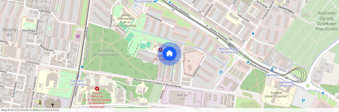 ul. Bydgoskiego Batalionu Obrony Narodowej, Kapuściska, Bydgoszcz, kujawsko-pomorskie