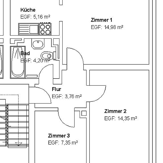 Freundliche 3 ZKB in ruhiger Lage! - Foto 1